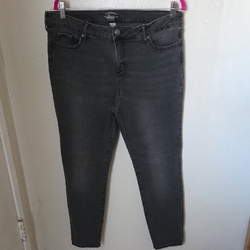 Bass Women's Dark Gray Skinny Jeans